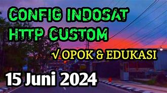 Config Edukasi Indosat Http Custom