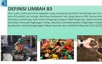 Limbah B3 Adalah Limbah Yang Mengandung Zat-Zat Berikut