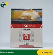 Sampoerna Mild 50 1 Slop Isi Berapa